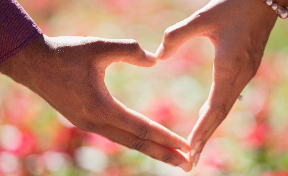 Hands heart